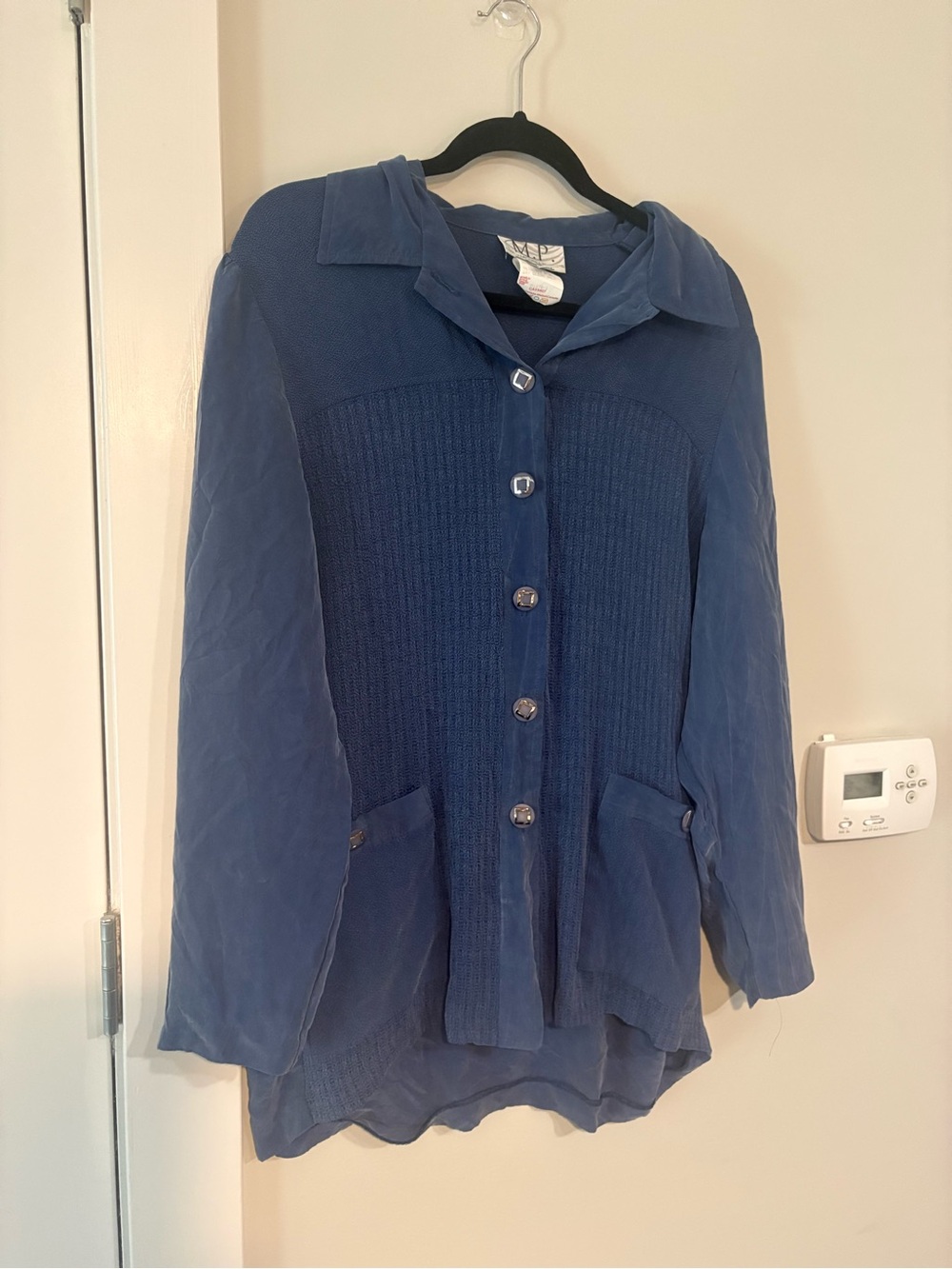 Vintage 80s Button-Front Women’s Top
